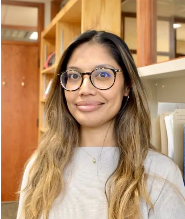 Headshot of Aubrey Abaya, Public Legal Education Manager